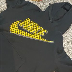 Black yellow Nike jacket